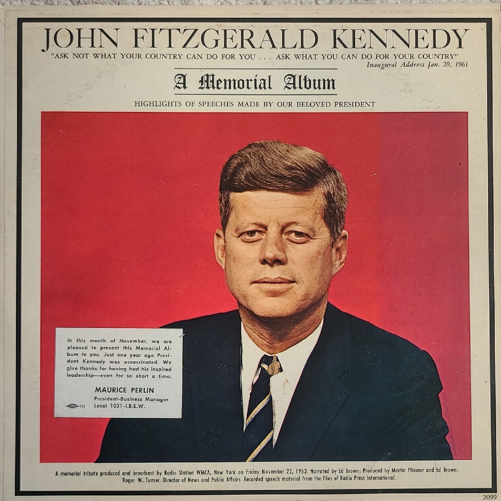 John F. Kennedy Memorial Album